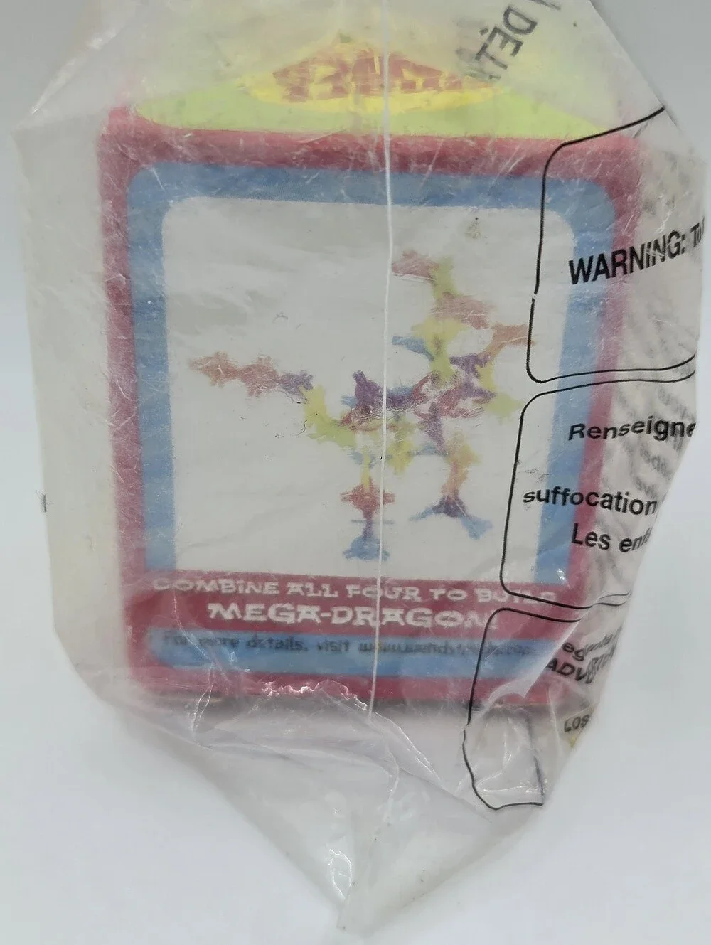 Wendy's Kids Meal Smart Links Airplane #2 of 4 - 2011 - Part of Mega Dragon -NEW